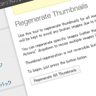 アップロード済みの画像を一括リサイズできるプラグイン『Regenerate Thumbnails』[WordPress]